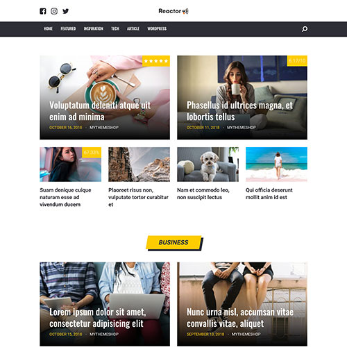 MyThemeShop Reactor