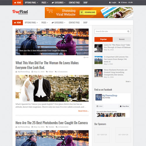 MyThemeShop TruePixel