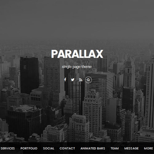 Themify Parallax WordPress